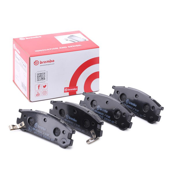 Купить P78005 Brembo Колодки тормозные задние, дисковые