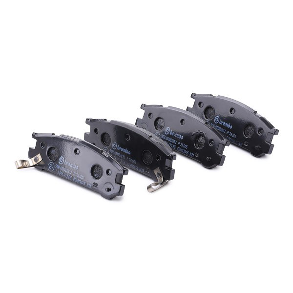 P78005 Brembo Колодки тормозные дисковые комплект