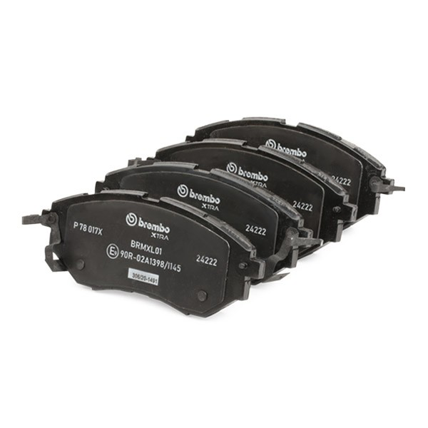 Передние тормозные колодки P78017X Brembo