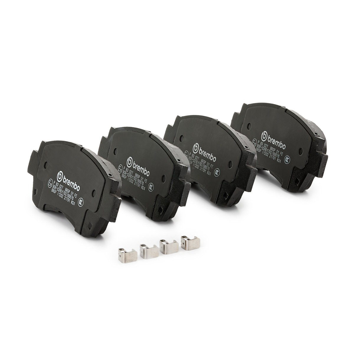 P83027 Brembo Колодки передние