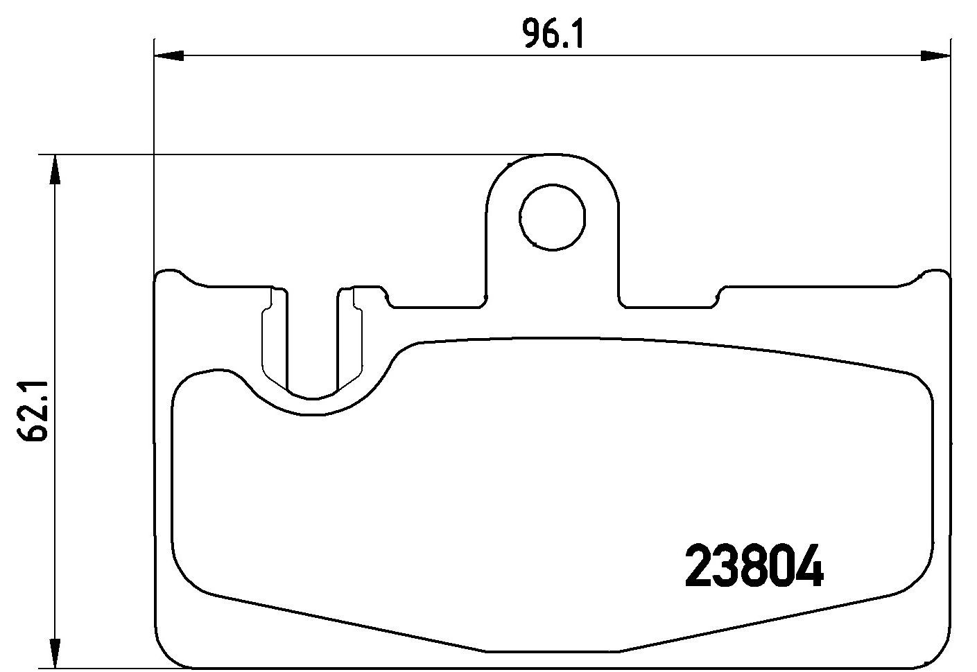 Колодки дисковые  Brembo P83059 цена, от 25.29 USD
