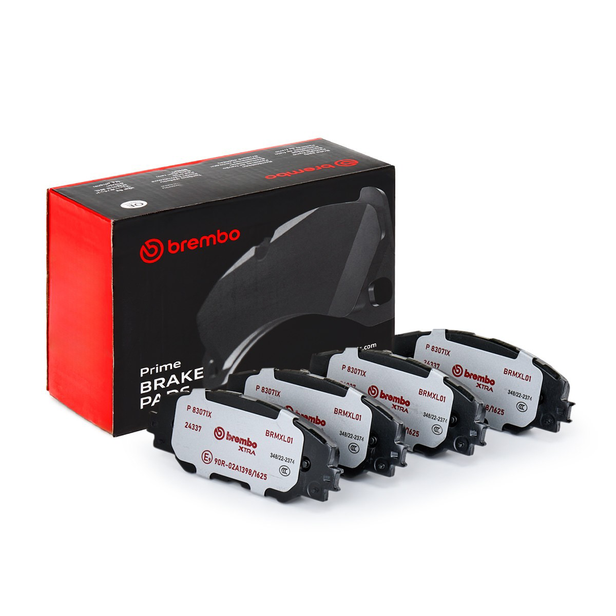 Купить P83071X Brembo Колодки тормозные