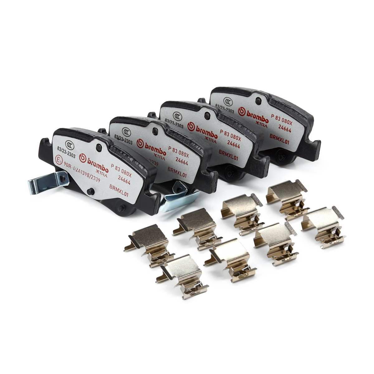 P83080X Brembo Колодки тормозные дисковые комплект