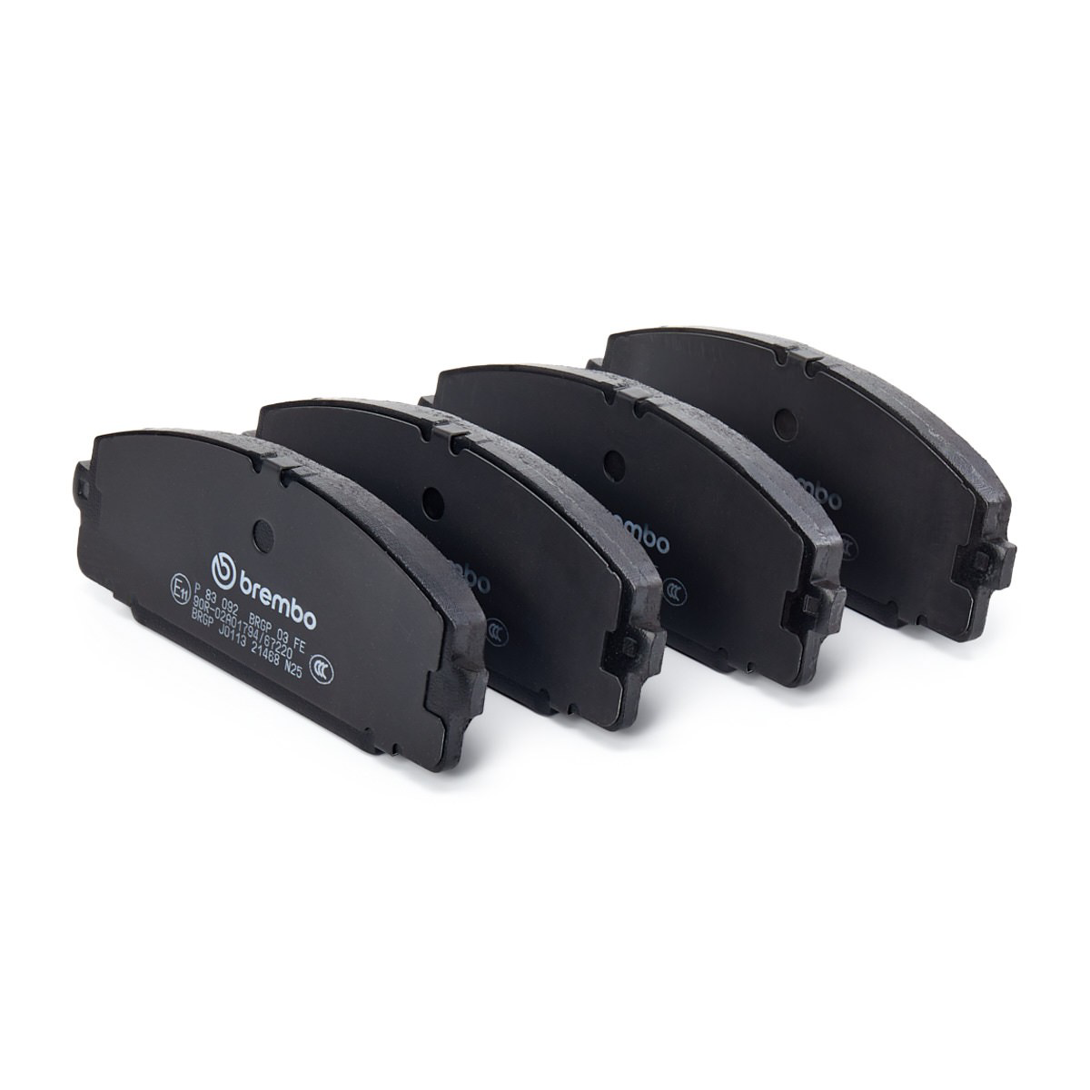 Передние тормозные колодки P83092 Brembo