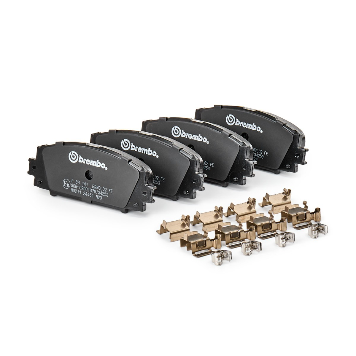 P83141 Brembo Колодки передние