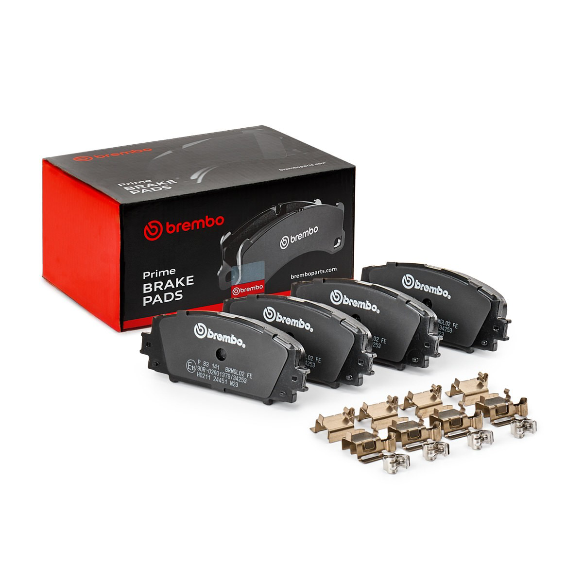 Купить P83141 Brembo Колодки тормозные