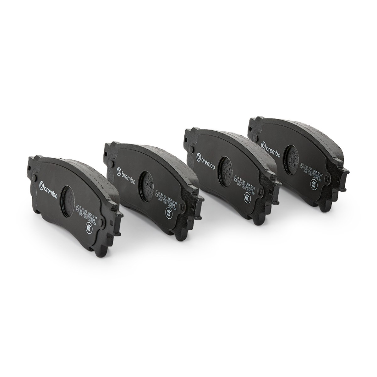 P83166 Brembo Колодки тормозные дисковые комплект
