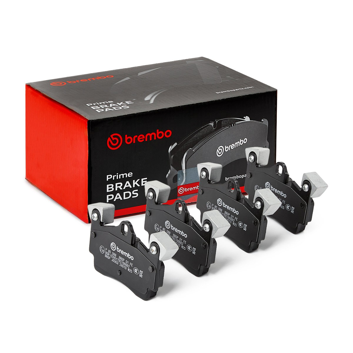 Купить P85088 Brembo Колодки тормозные задние, дисковые