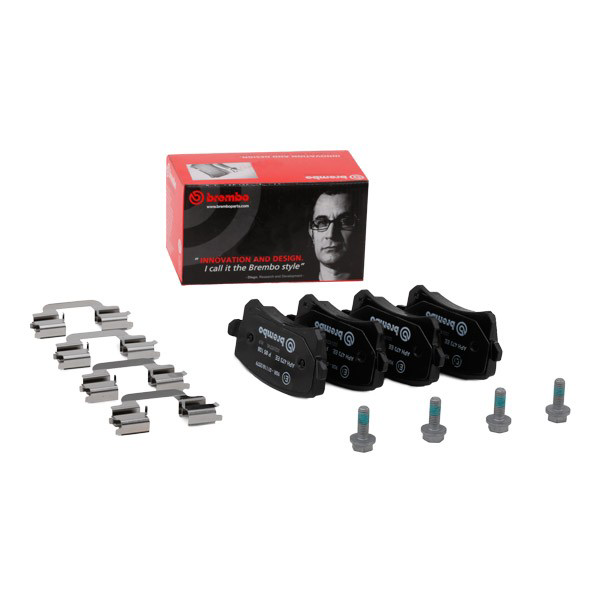 P85108 Brembo Колодки тормозные дисковые комплект