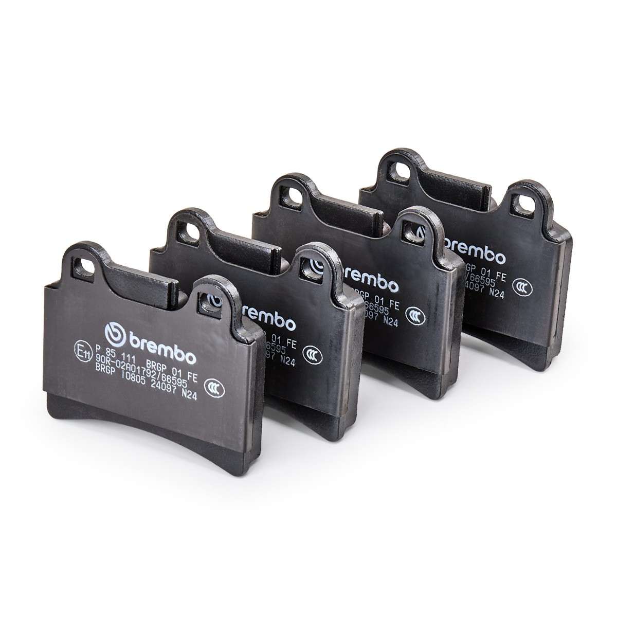 Купить P85111 Brembo Колодки тормозные задние, дисковые