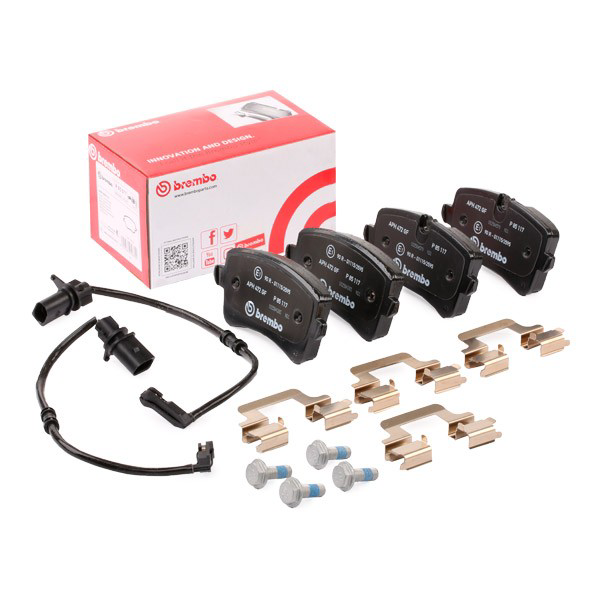 Колодки дисковые  Brembo P85117 цена, от 55.58 USD