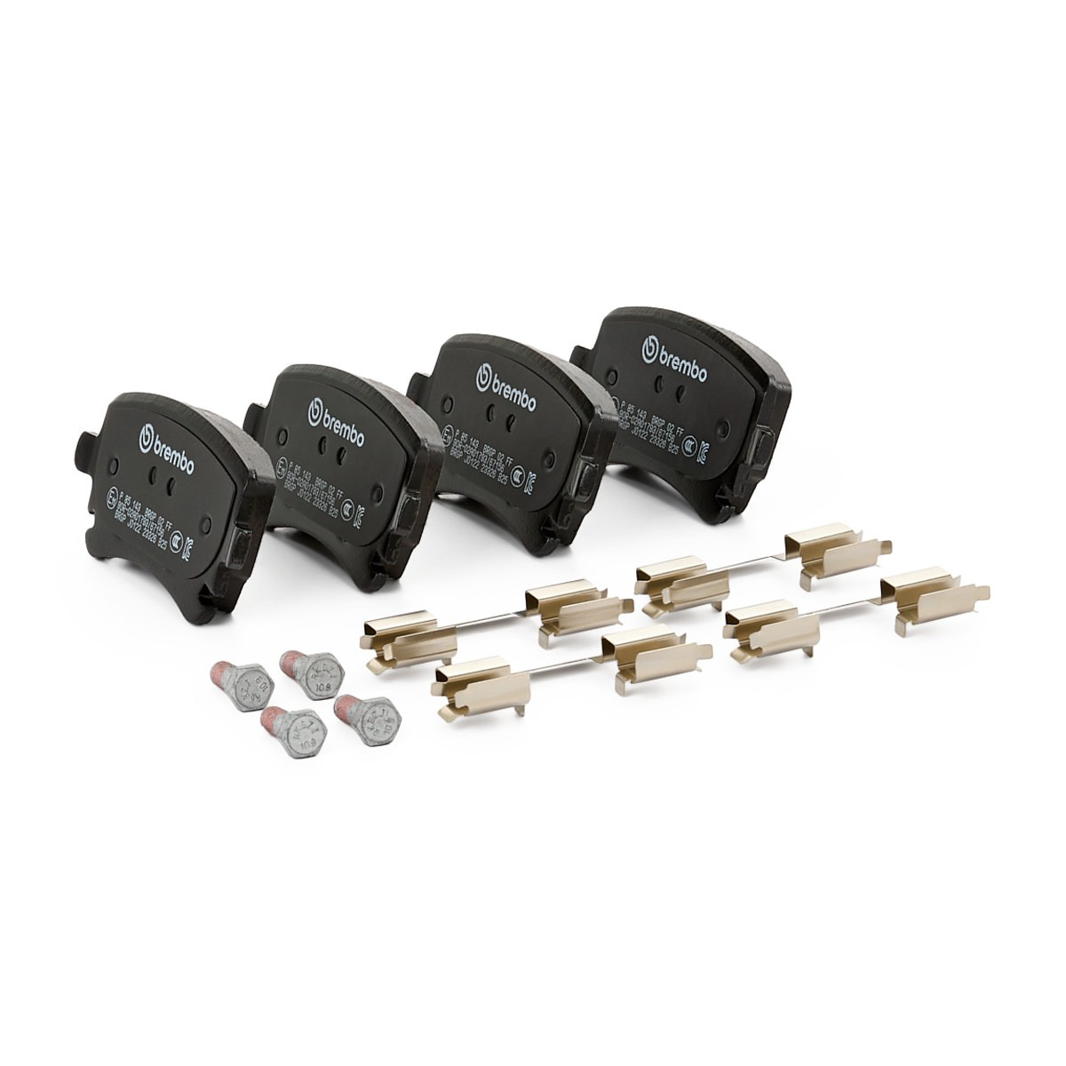 P85143 Brembo Колодки тормозные дисковые комплект