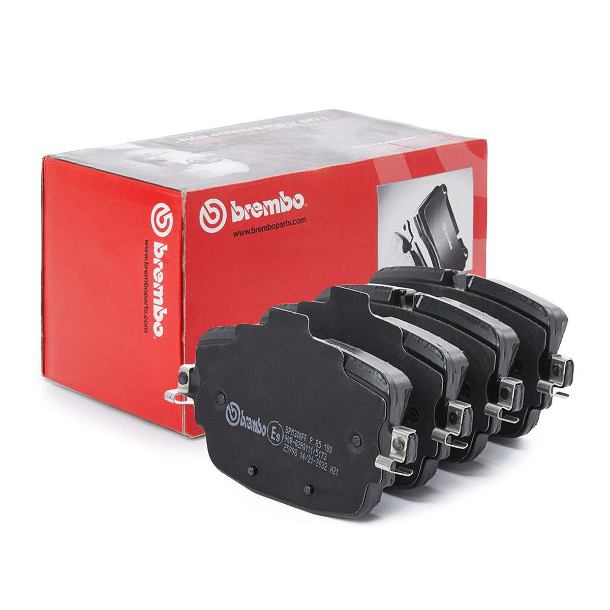 Купить P85180 Brembo Колодки тормозные задние, дисковые