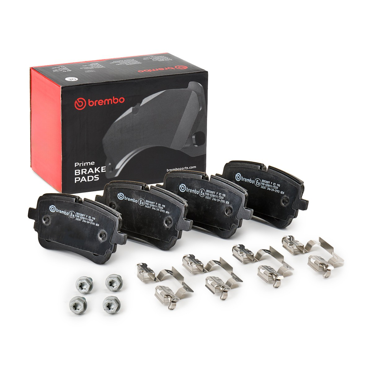 P85190 Brembo Колодки тормозные дисковые комплект