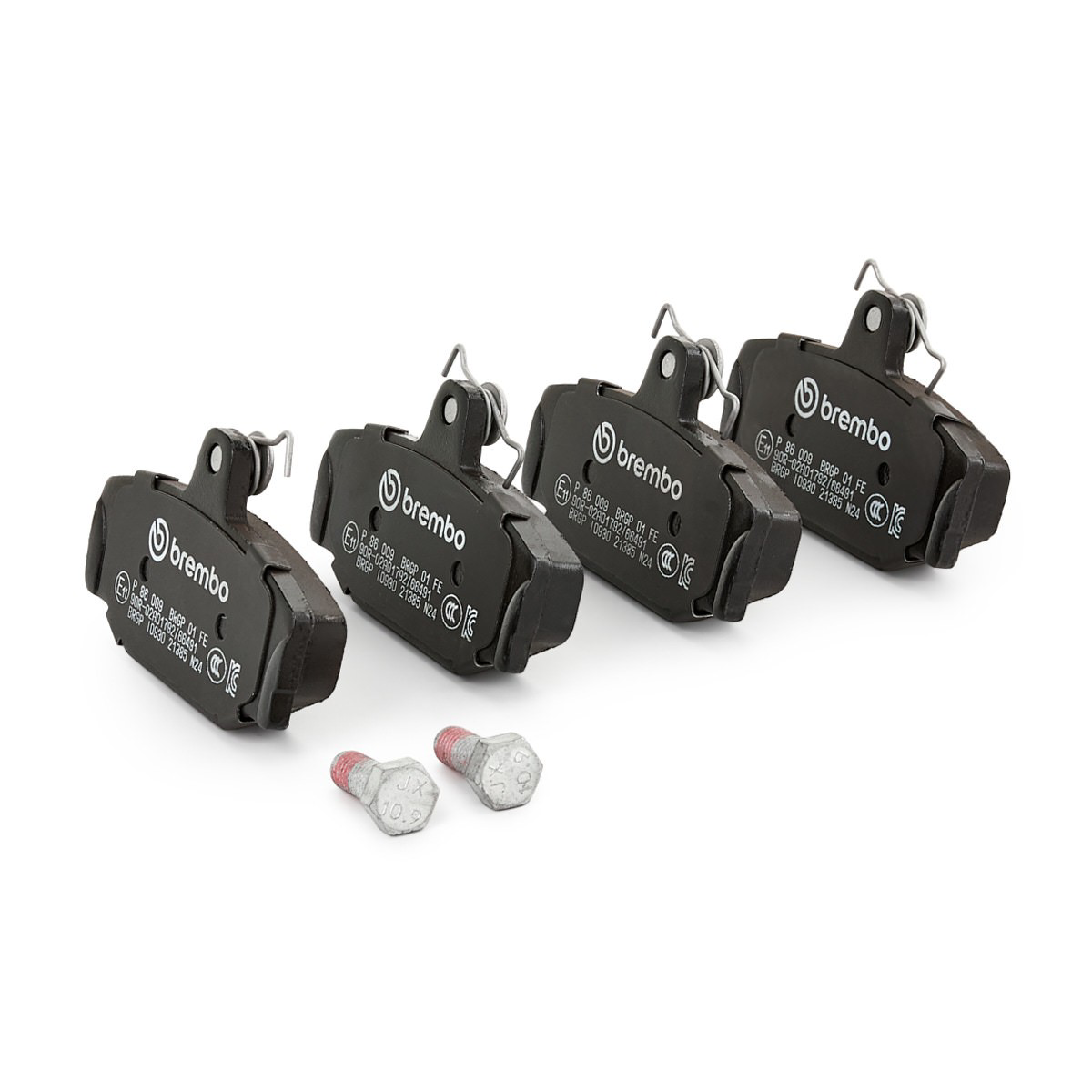 P86009 Brembo Колодки тормозные дисковые комплект