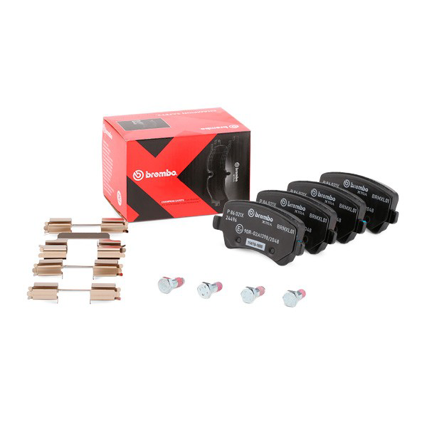 Купить P86021X Brembo Колодки тормозные задние, дисковые