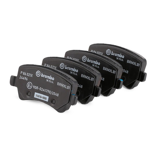 Задние тормозные колодки P86021X Brembo