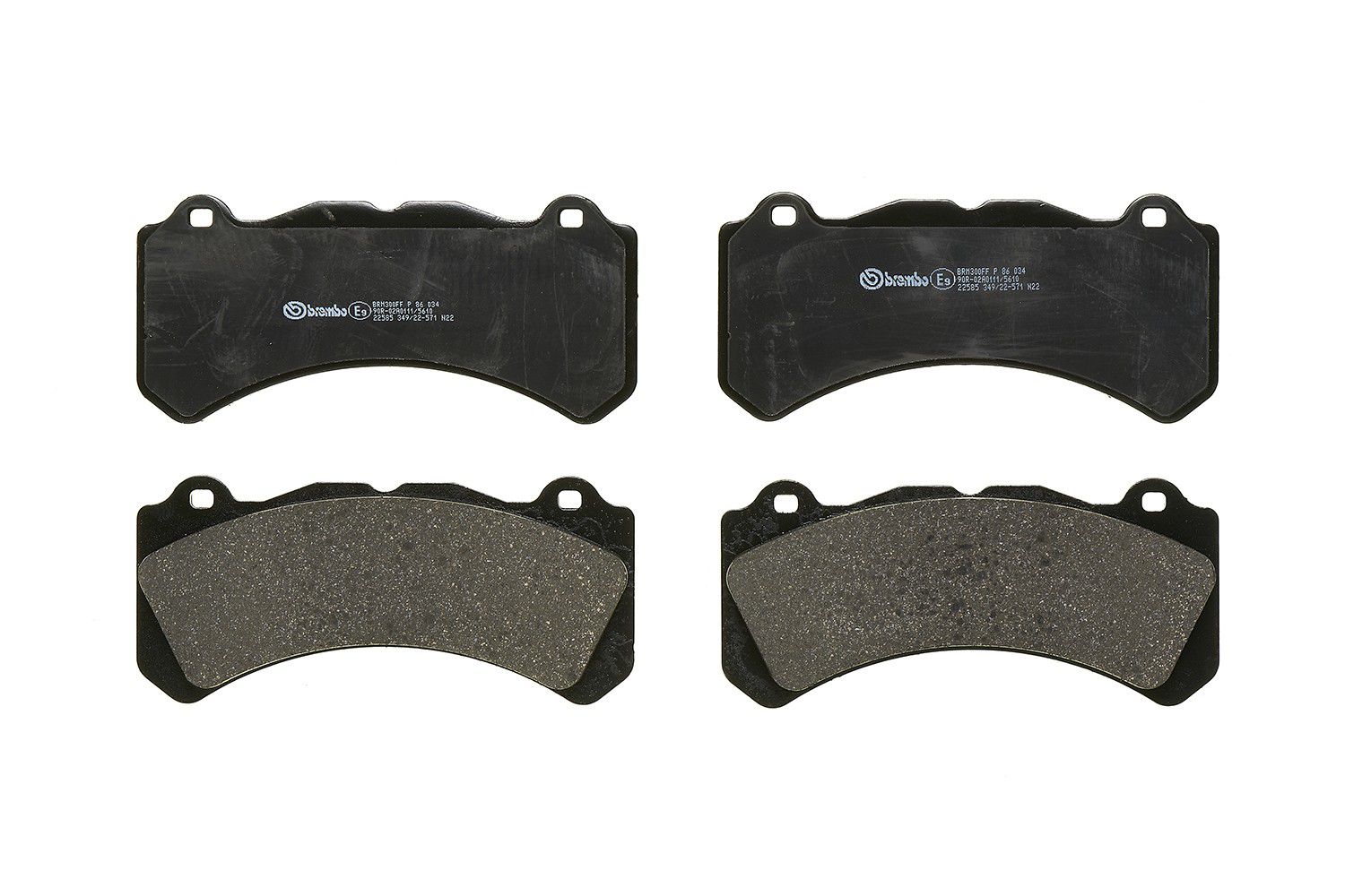 Купить P86034 Brembo Колодки тормозные