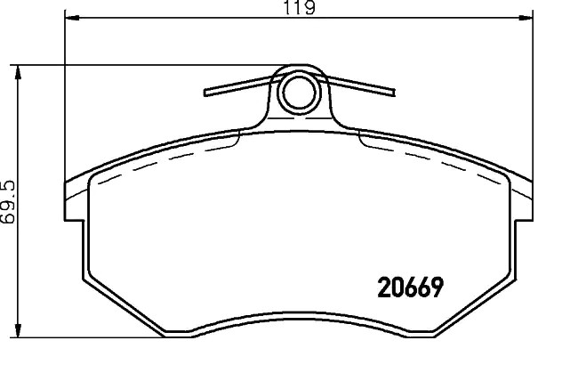 Купить P99026 Brembo Колодки тормозные