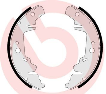 Купить S11501 Brembo Задние барабанные тормозные колодки