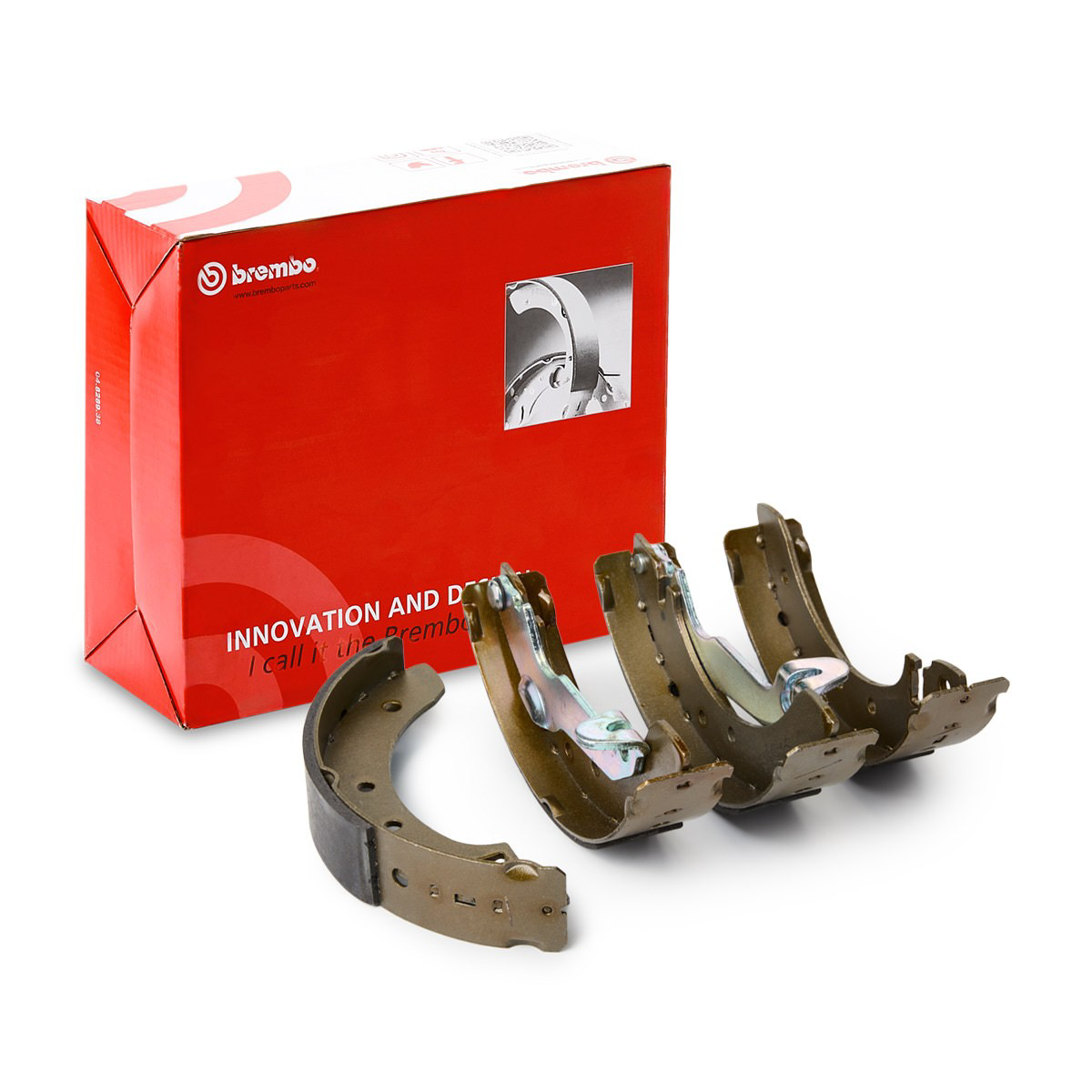 Купить S24507 Brembo Задние барабанные тормозные колодки