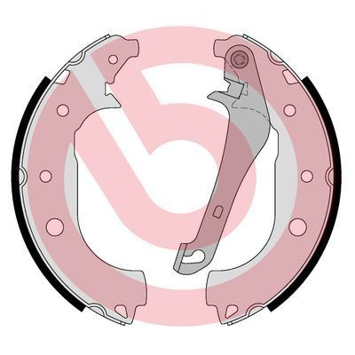 Купить S24552 Brembo Колодки ручника/стояночного тормоза