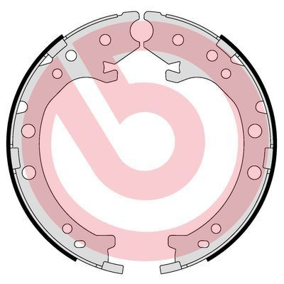 Тормозные колодки стояночного тормоза Brembo S28519 цена, от 24.63 USD