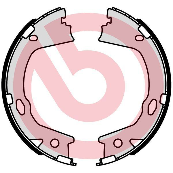 S30546 Brembo Тормозные колодки ручника
