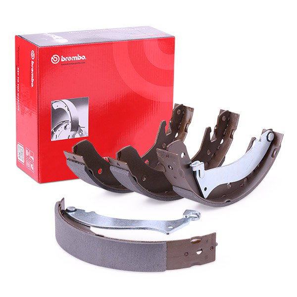 Купить S44504 Brembo Задние барабанные тормозные колодки