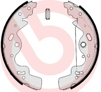 Тормоза рабочие задние ножные и тормозные барабаны Brembo S44506 цена, от 37.15 USD