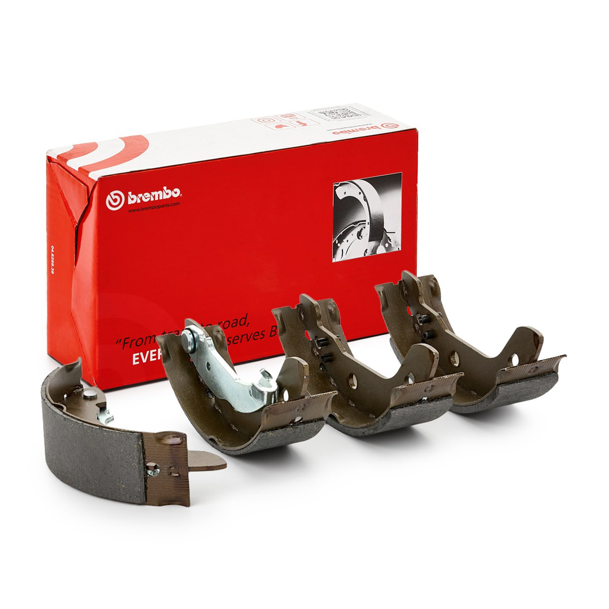 Купить S50503 Brembo Задние барабанные тормозные колодки
