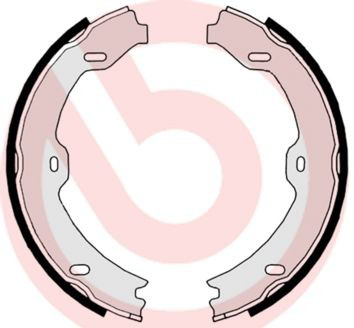 Колодки стояночного тормоза Brembo S50519