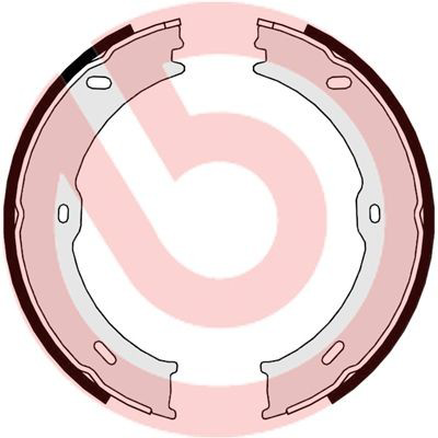 Купить S50523 Brembo Колодки ручника/стояночного тормоза