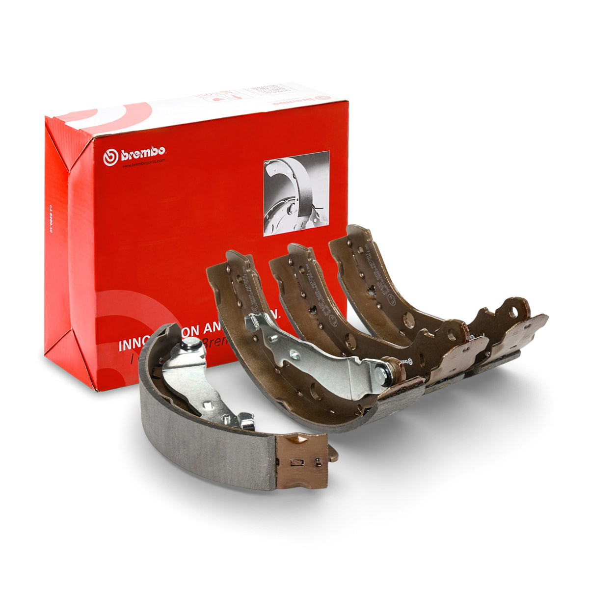 Тормоза рабочие задние ножные и тормозные барабаны Brembo S56509 цена, от 19.44 USD