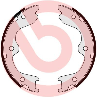 Тормозные колодки стояночного тормоза Brembo S56544 цена, от 28.79 USD