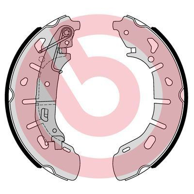 Тормоза рабочие задние ножные и тормозные барабаны Brembo S59531 цена, от 46.29 USD