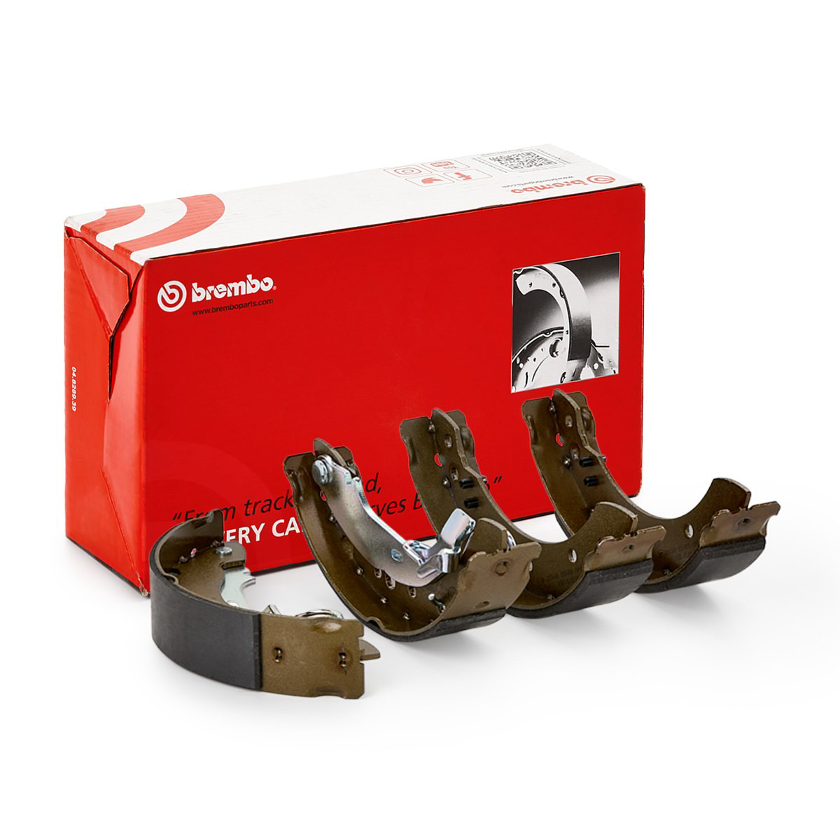 Тормоза рабочие задние ножные и тормозные барабаны Brembo S61526 цена, от 21.18 USD