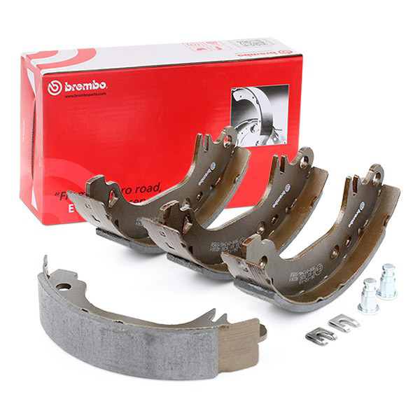 Купить S61535 Brembo Задние барабанные тормозные колодки