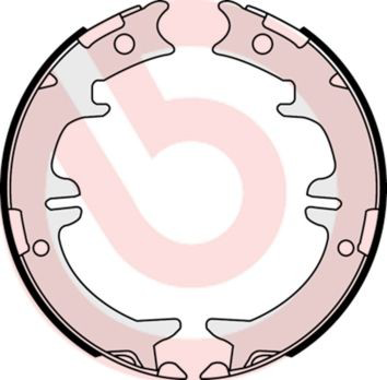 Колодки стояночного тормоза Brembo S83542