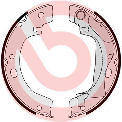 Тормоза рабочие задние ножные и тормозные барабаны Brembo S83560 цена, от 22.29 USD