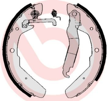 Барабанные колодки Brembo S85517