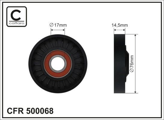QVU10022 Rover Ролик натяжителя ремня агрегатов