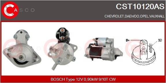Стартер Chevrolet Aveo I хэтчбек (T200) (2003 - 2008) цена, от 36.74 USD