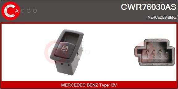A25182005107E94 Mercedes Кнопки переднего правого стекло подъёмника