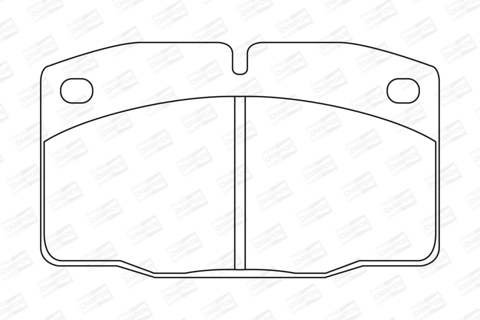 Передние тормозные колодки 1605671 Opel