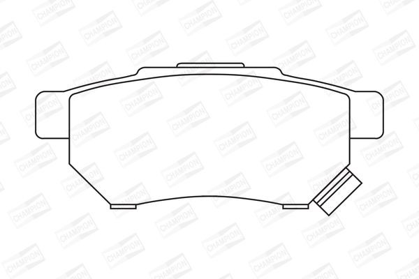 Задние тормозные колодки 8550502361 Renault (RVI)