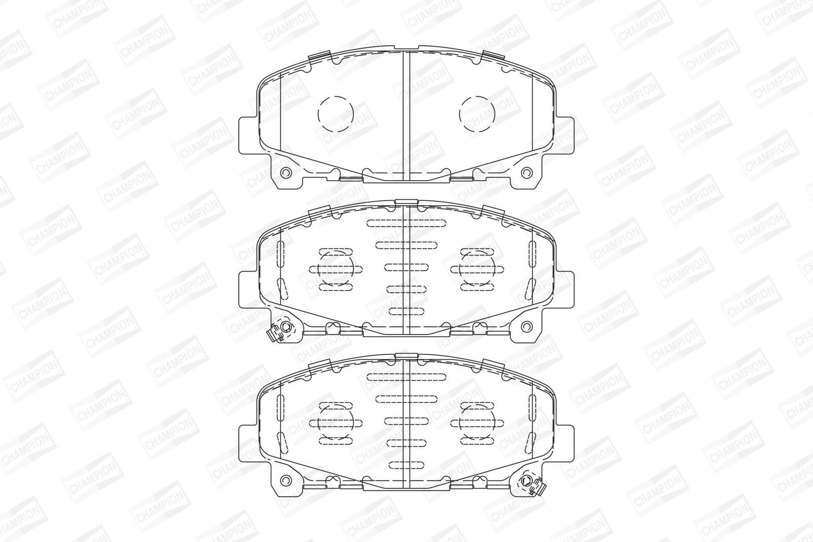 Колодки Honda Accord IX седан (CR) (2012 - 2026) цена, от 24.55 USD