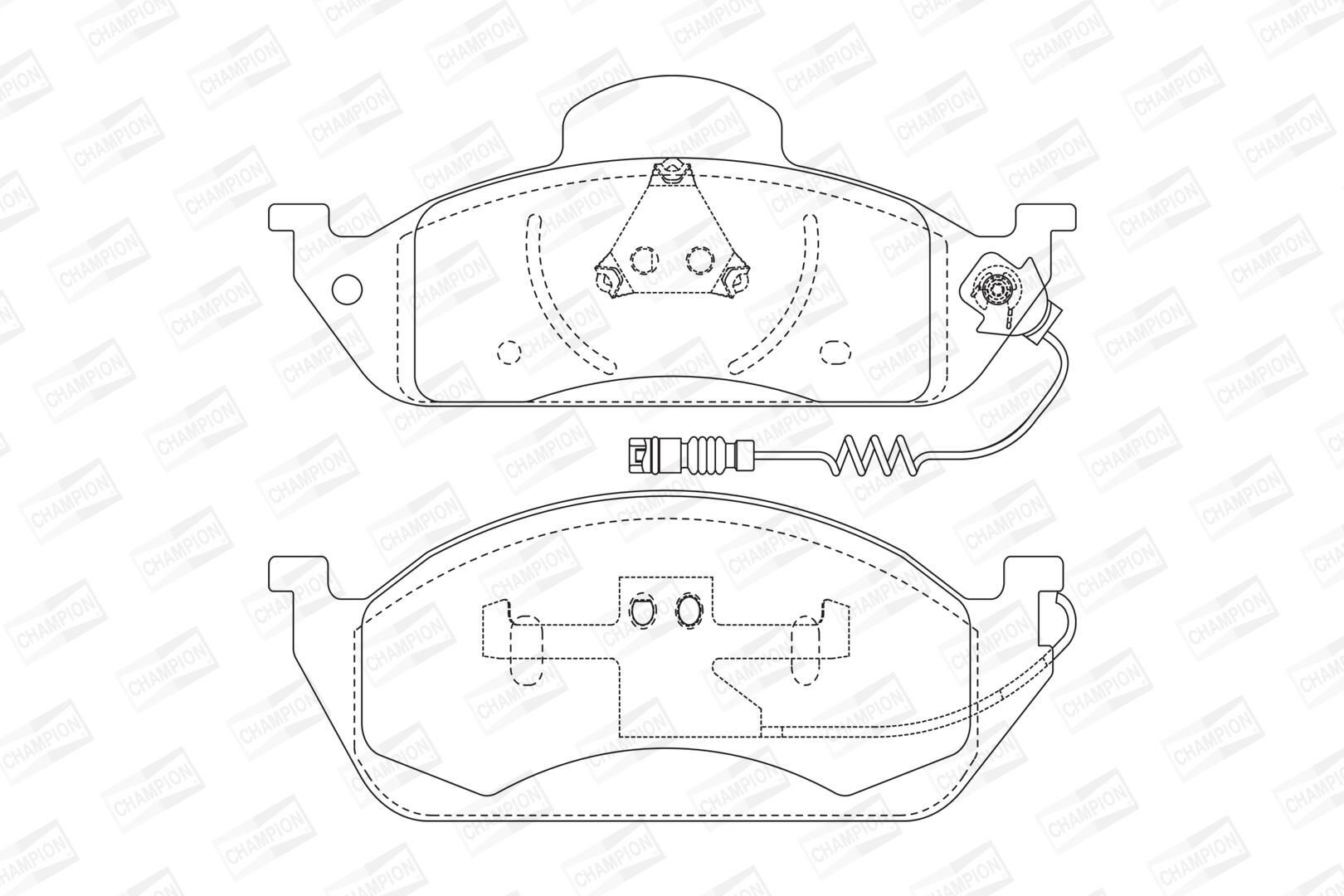 Колодки Mazda CX-7 внедорожник (ER) (2006 - 2009) цена, от 32.73 USD