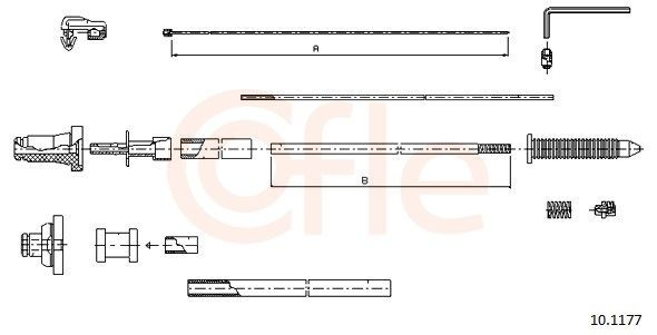 Тяга газа Citroen Berlingo фургон (M) (1996 - 2008) цена, от 10.87 USD