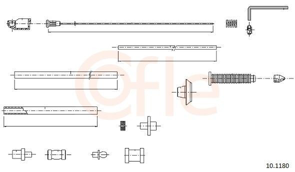 Купить C0026A LPR Трос газа